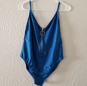 No Boundaries One Piece Swimsuit Size L